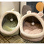 Washable pet lounger cushions, cat mat beds, warm and soft baskets, cozy warm cat kennels, house tents, small pet dogs, winter