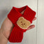 45cm Cat New Year Scarf Pet Accessories Kitten Christmas Winter Bib Birthday Dog Bichon Scarf Soft And Comfortable Fabric Cute P