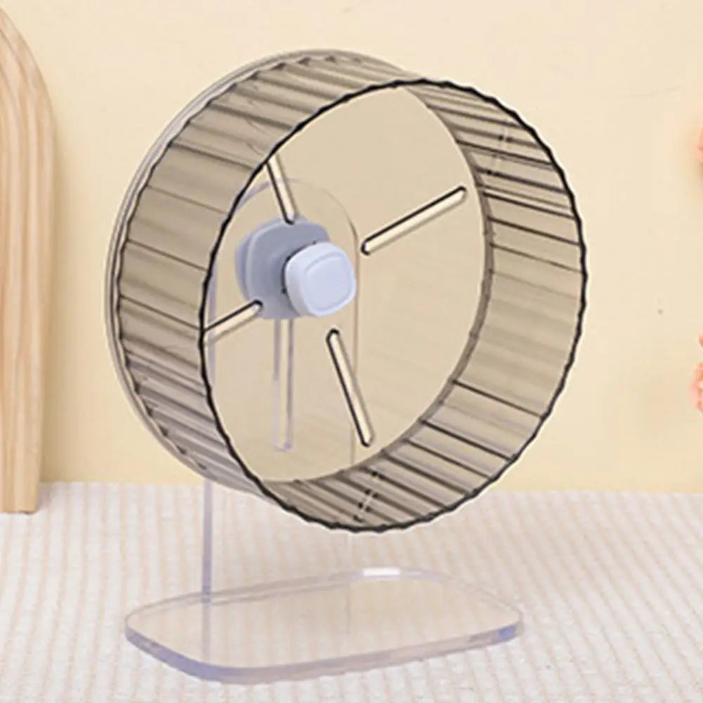 Silent Hamster Wheel Quiet Spinner Small Animals Exercise Wheels Super Quiet Hedgehog Acrylic Silent Spin With Height Adjustable