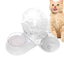 Cat Dog Water Dispenser Cat Feeder Water Bowl Container Automatic Snail Shape Drinking Fountain Cat Feeder Water Bowl Feeder