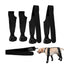 Dog Suspender Boots Waterproof Paw Protectors Soft Puppy Boots Non-slip Dog Winter Shoes Adjustable Booties for Dogs Paws