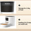 ROJECO Automatic Cat Feeder With Camera Video Cat Food Dispenser Pet Smart Voice Recorder Remote Control Auto Feeder For Cat Dog