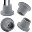 Shower Chair Leg Rubber Caps Bathroom Chair Feet 8pcs Anti-Slip Suction Cup Feet For Bathtub Chair Child And Body Safety Home