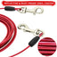 Pet Dog Tie Out Cable for Dogs Up to 125 Pounds 3m 5m 10m Outdoor Dog Steel Cable with Strong Big Hook Stainless Steel Dog Leash
