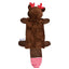 Stuffless Squeaky Dog Toys Interactive Plush Puppy Chew Toys With Squeakers Crinkle Interactive Toy No Stuffing With Squeakers