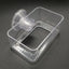 1Pcs Fish Feeding Aquarium Feeding Ring Fish Tank Station Floating Food Tray Feeder Aquarium Accessory with Strong Suction Cups