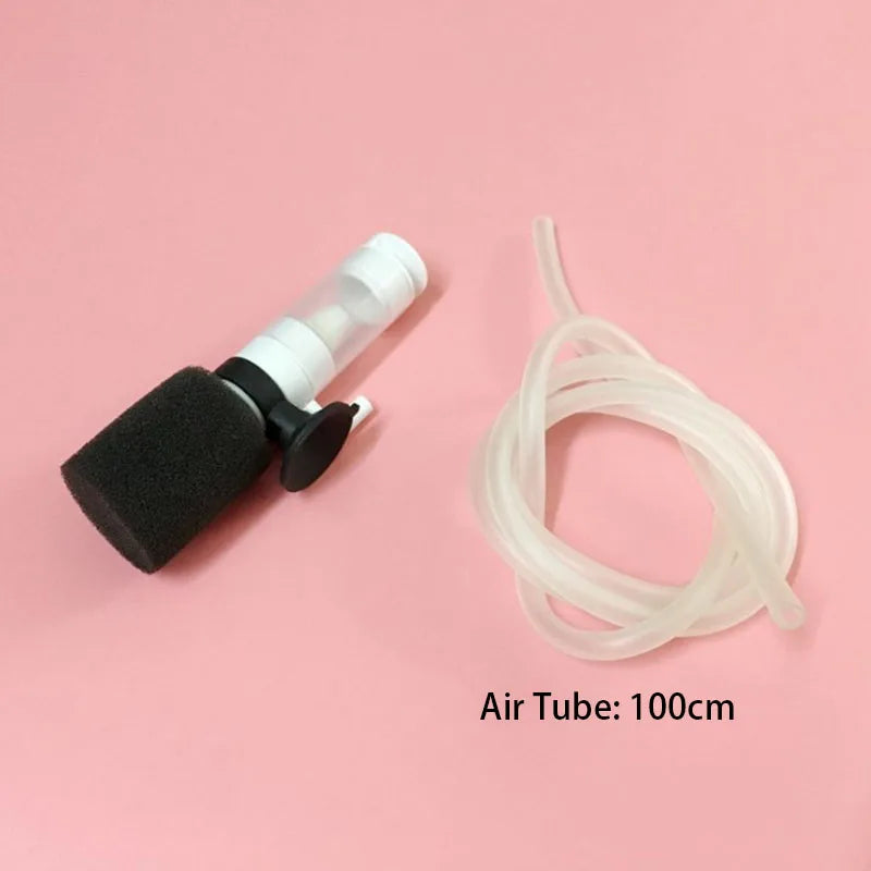 Mini Aquarium Sponge Filter Fish Tank Shrimp Pond Air Pump Biochemical Sponge Filter Aquarium Filtration Filter BioSponge Filter