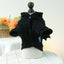 Black Bat Wings Costume Cat Sweatshirt Winter Warm Cosplay Clothing for Small Dogs Halloween Accessories French Bulldog Overalls