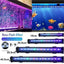 Fish Tank LED Bubble Light Colorful Light With Aquarium Remote Control Color Changing Bubble Light LED Diving Light Fish Tank