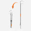 Multifunctional 1.2m Snake Catcher Tongs Foldable Handling Tool Snake Catcher Stainless Steel Snake Hook Catcher Grabber Tool
