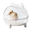 Hamster Sand Bath Container Fully Transparent Hamster Chinchilla Sand Bathroom Plastic Toilet Bathtub For Syrian Hamster