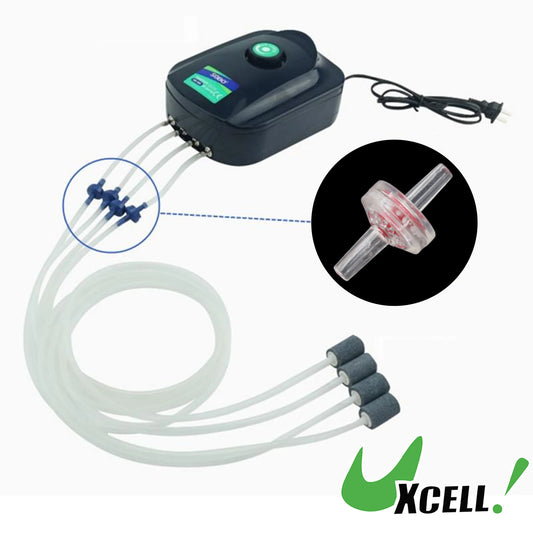 UXCELL Universal Aquarium Oxygen Pump Check Valve Fish Tank Air Hose One-way Check Valve Carbon Dioxide Pipe Tools Accessories