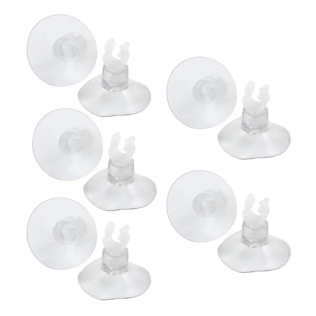 UXCELL Aquarium Clear Suction Cup Airline Tube Holders Clips Air Line Pipe Wire Holder Used Sucker Fish Tank Pump Accessories