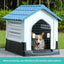 New Dog House Outdoor Waterproof Kennel All Seasons Indoor Dog House Outdoor Rainproof Sunscreen Medium and Large Dogs.