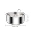 8L Large capacity stainless steel water dispenser with Sensor for dogs cats,Dog water fountain,Dog Cat Pet Water Feeder Bowl