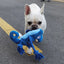 Dog Plush Toy Spot Plush Stuffed Molars Bite-resistant Squeaking Sound Chameleon Pet Dog Toys Fleece Squeak Toys