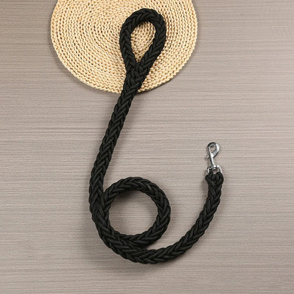 130cm Strong Nylon Dog Leash, Durable Braid Lead Rope for Small Medium Large Dogs Training Walking Pet Accessories