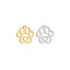 5Pcs/Lot Stainless Steel Cat Dog Claw Charms Cute Animal Claw Love Pendant For DIY Bracelet Necklaces Jewelry Making Accessories