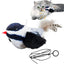 Bird Sound Cat Toy Interactive Cat Kicker Flapping Bird Vivid Bird Chirp Tweet Indoor Kitty Kitten Exercise Toys Rechargeable