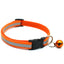 Cat and Dog Universal Reflective Collar Neck Ring Necklace Bell Pet Products Safety Elastic Adjustable Pet Reflective Collar