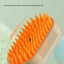 3 in 1 Pet Electric Steam Brush Cat and Dog Cleaning Spray Massage Grooming Comb Retractable Handle Pet Hair Removal BeautyBrush