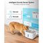 Cat Water Fountain with APP Wireless Connected 84oz/2.5L Automatic Pet Water Fountain with Stainless Steel Tray Weight Sensor