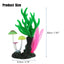 UXCELL Plastic Luminous Plants Glowing Artificial Simulation Coral Aquarium Decoration Underwater Ornament Fish Tank Accessories