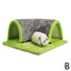 Squirrel Hamster Rabbit Chinchilla Play Blanket 90 Degree Right Angle Channel Thickened Sponge Hair Small Animal New Home