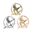 Fashion Trendy Jewelry The Hunger Games Popular Punk Vintage Style Birds Brooches Universal Costume Jewellery Accessories