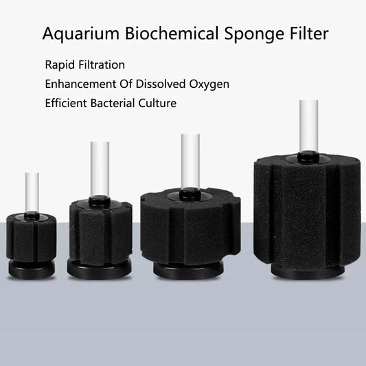 Bio Sponge Filter for Aquarium Pump Fish Tank Pond Air Pump Biochemical Spong Foam Filtration Skimmer Aquarium Tanks Accessories