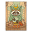 Tarot Cards Cat 5D Diamond Painting Cute Raccoon Full Diamond Cross Stitch Cartoon Animal Embroidery Mosaic Art Home Decoration