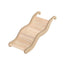 Smooth Hamster Hideaway Wooden Hamster House with Climbing Ladder Small Pet Castle Arch Bridge for Dwarf Mice Gerbils Small Pets