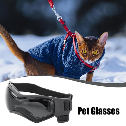 Small Dog Goggles Dog Sunglasses Anti-Fog Goggles PC Lenses Dog Eye Wear Protection Tool For Parties Everyday Activities Travel