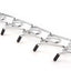 Strong Dog Prong Collar for Dogs Adjustable Detachable Dog Training Collar with Quick Release Buckle for Small Medium Large Dogs
