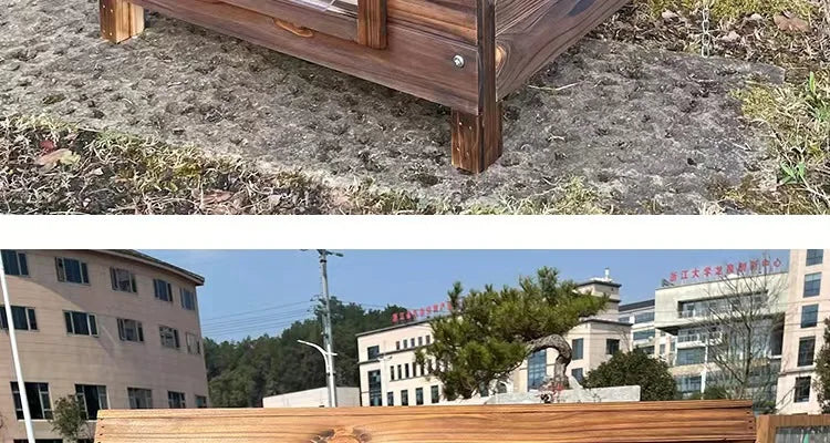 Rural Kennel Outdoor Kennel Rainproof Waterproof Rural Outdoor Kennel Courtyard Pet Small House Villa Four Seasons Pass