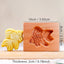 1PC Wood Cookie Mold, Animals Patterns, 3D Carved Embossed Biscuit Cutter Moulds, Fish, Bird, Bear, Sheep, Tiger, Horse, Squirre