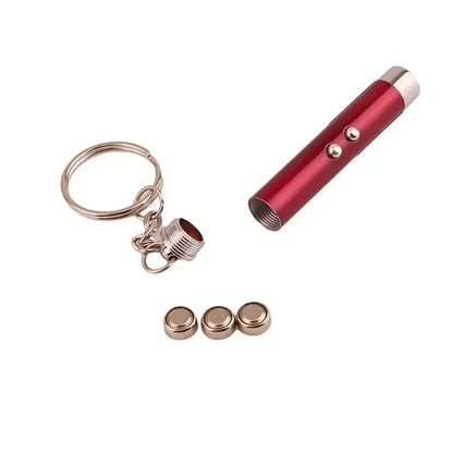 Practical New LED Light Laser Toys Red Pen Tease Cats Rods Visible Laserpointer Funny Interactive Goods For Pets