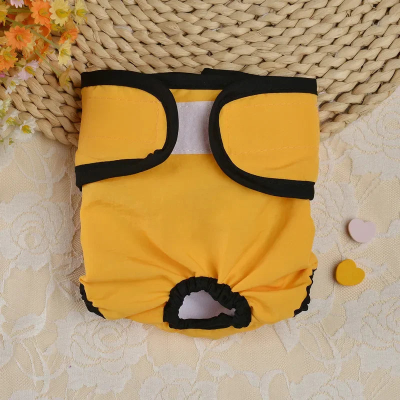 Reusable Sanitary Panties Washable Small Dog Pet Diapers Female Dogs Large Physiological Shorts Male Cats Pet Menstruation Pants