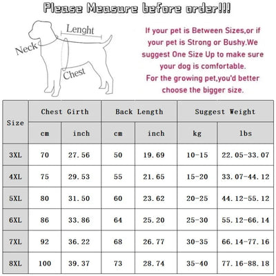 Dog Clothes for Large Dogs Fleece Dog Hoodies Autumn Winter Pet Dog Pajamas Big Dogs Coat Golden Retriever Labrador Costumes