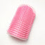 Pet Cat Brush Massage Device Hair Removal Comb Cat Toy Plastic Scratch Bristles Arch Massager Self Grooming Cat Corner Scratcher