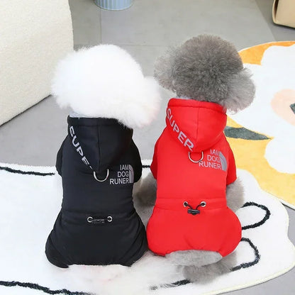 Winter Warm Dog Jumpsuit Waterproof Jacket for Small Medium Pet Dogs Snowsuit Puppy Chihuahua Bulldog Outfits Winter Clothes