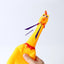 Yellow Screaming Chicken Dog Toys Novelty and Durable Chew Toy Sound Squeeze Screaming Toy