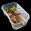 Reptile Turtle Tortoise Vivarium Box Aquarium Tank with Basking Ramp 3 Colors