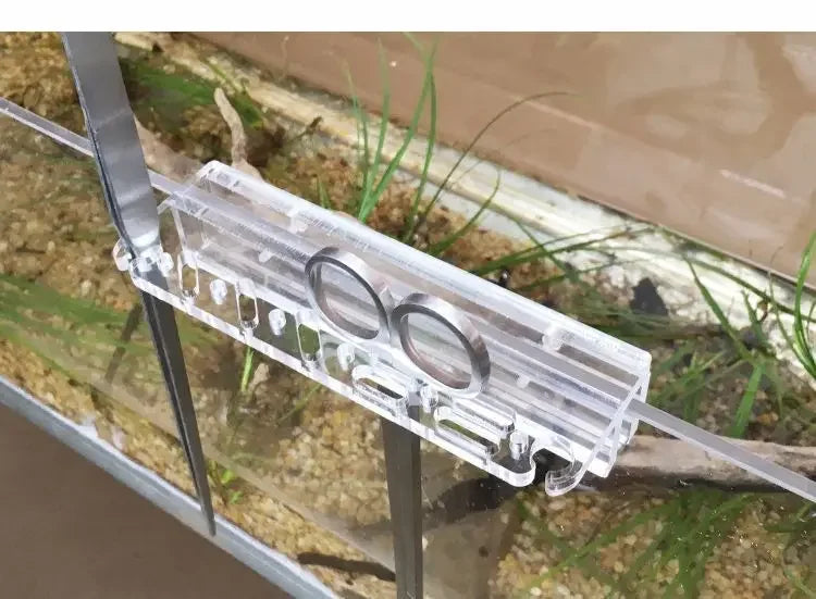 Aquarium Plastic Plant Tools Storage Rack Acrylic Holder for Tweezer Scraper Scissor Fish Tank Water Grass Cleaning Tool acuario