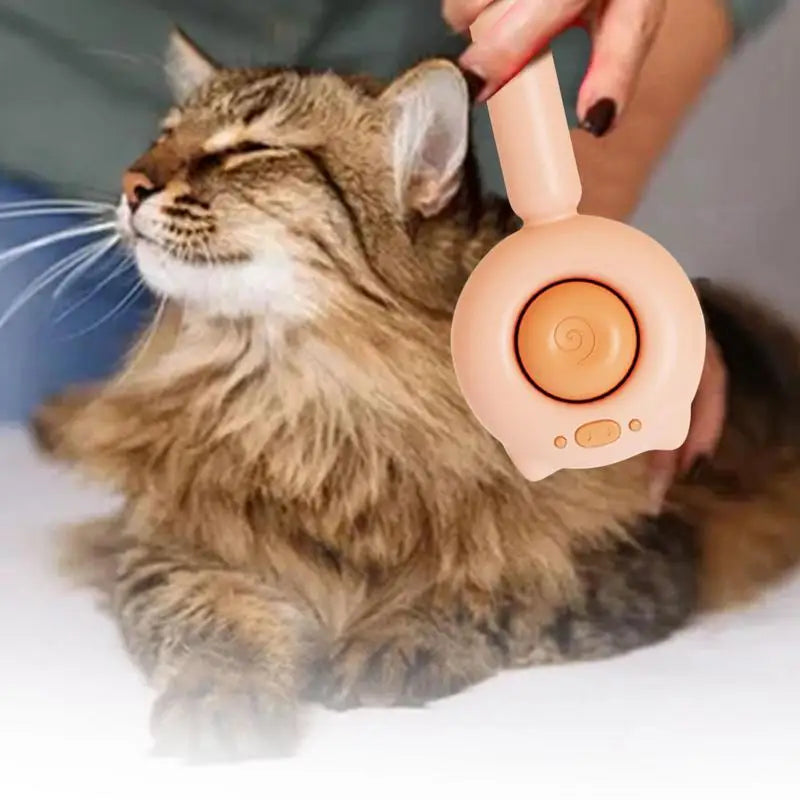 Cat Brush For Shedding Self-Cleaning Slicker Pets Grooming Tool With Release Button Shedding And Dematting Undercoat Rake Comb