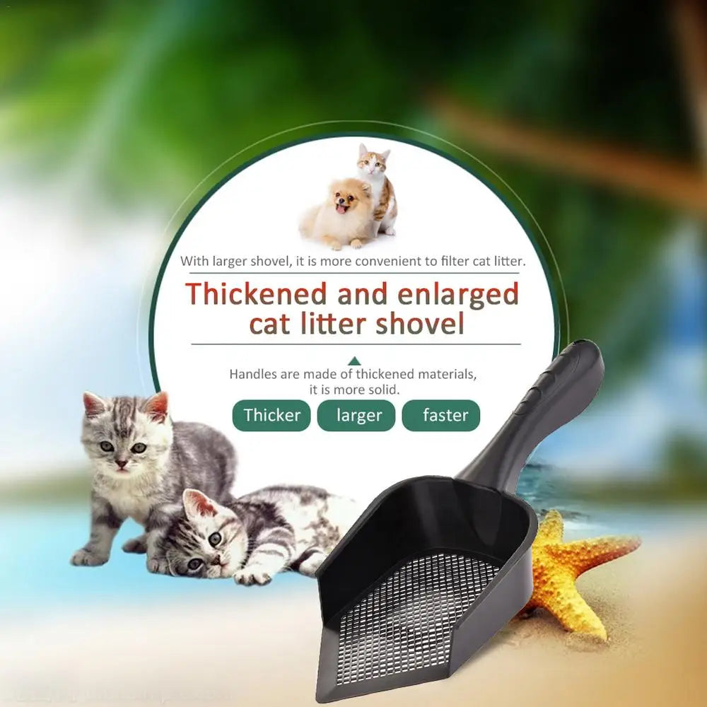 Cat Litter Scoop Durable Pet Poo Shovel Pets Poop Scooper Cat Sand Cleaning Tools Pets Indoor Litter Sand Scoop Pet Cleaning