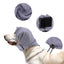 UXCELL Dogs Calming Band Dog Ear Cover Muffs Noise Protection for Grooming Supplies Casual Solid Elastic Cotton Fabric S M L