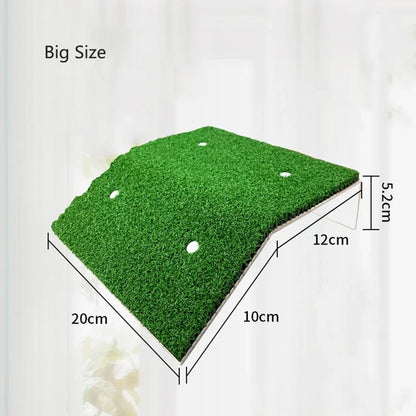 Simulated Lawn Aquarium Decoration Turtle Basking Platform Turtle Ladder Climbing Fish Tank Habitat Small Reptile Float Island