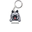 Cartoon Cool Dogs Keychains Bulldog English Springerspaniel Keyrings Maltese Greyhound Key Chains Husky Keeshond Key Rings Gifts
