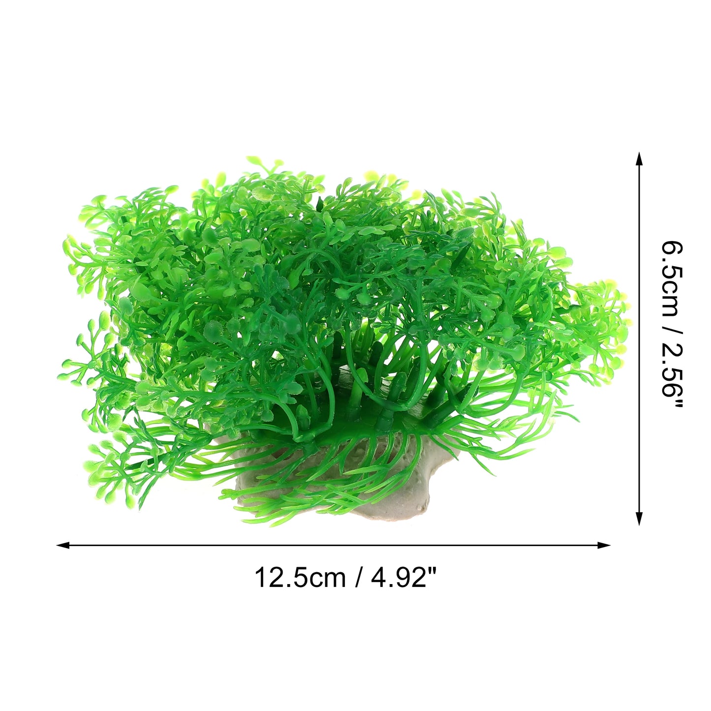 UXCELL Aquarium Artificial Plastic Lawn Water Weeds Ornament Grass for Fish Tank Landscape Plants Decoration Accessories